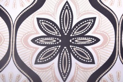 Viscose fabric with shine and ornament print MI82513/901 (2)