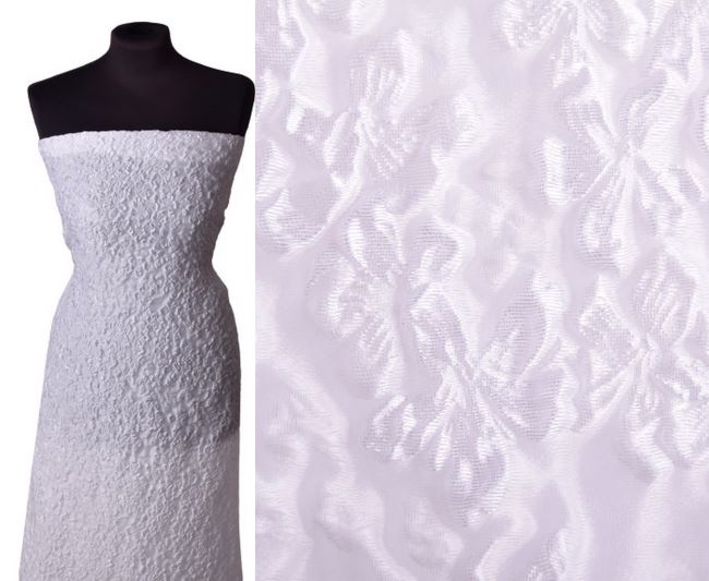 Social fabric with plastic pattern K001