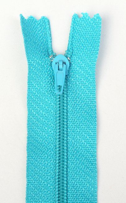 Blue spiral zipper 16cm I-3S0-16-205