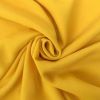 Brushed viscose in ocher color 0796/570