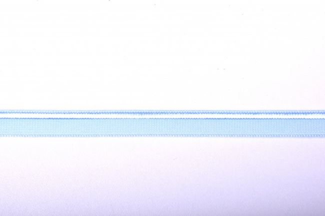 Edging elastic band in blue, 1 cm wide 43622