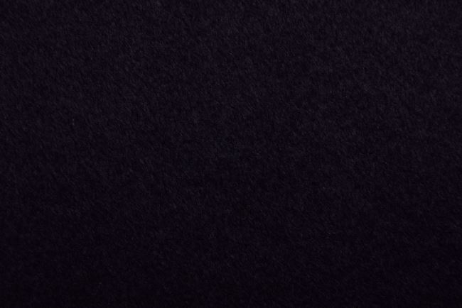 Luxury cashmere fleece in black color AP167
