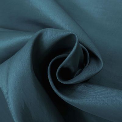 Taffeta in blue color with red reflection 0420/615